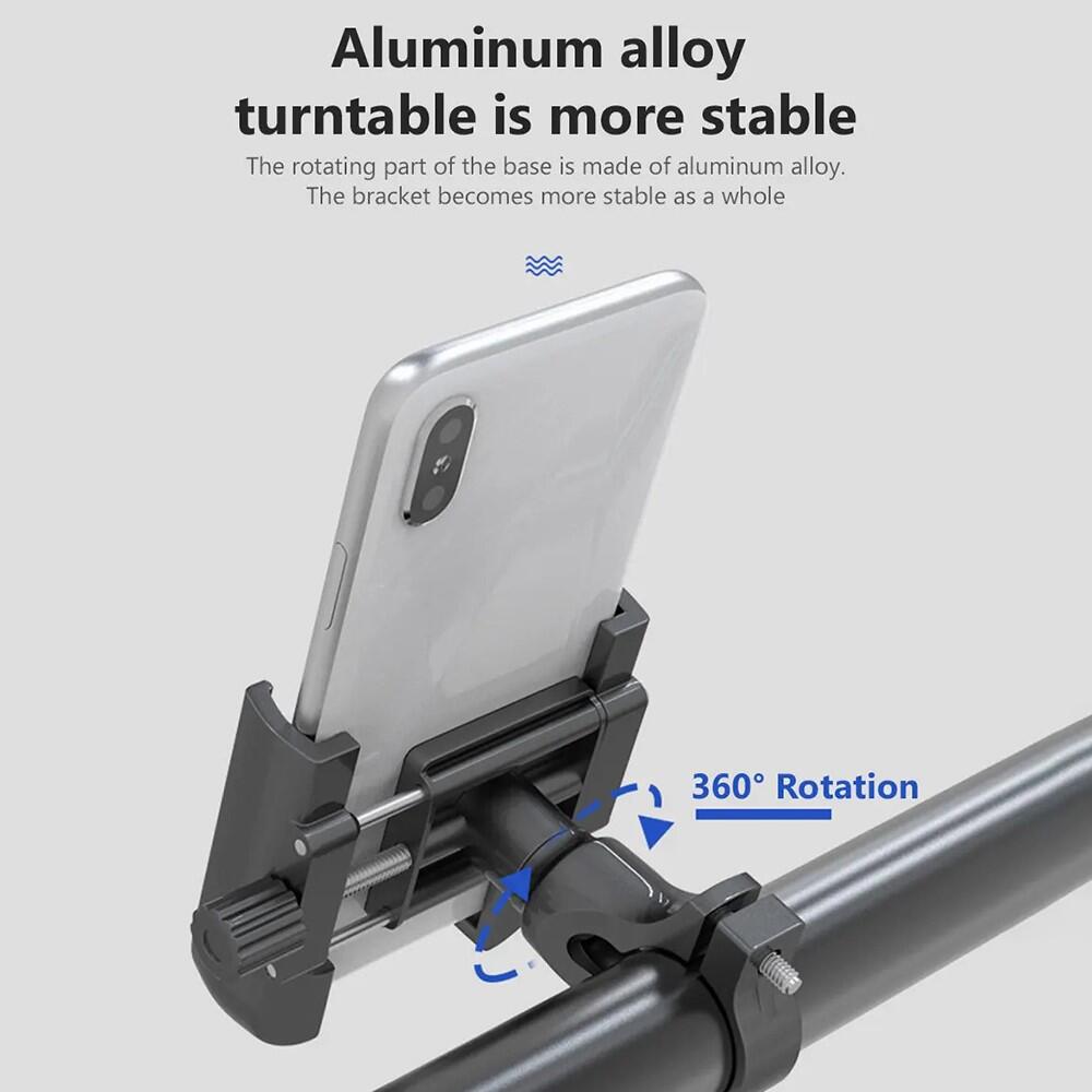 Supporto telefono bici alluminio rotazione 360° GUB P40 6/7