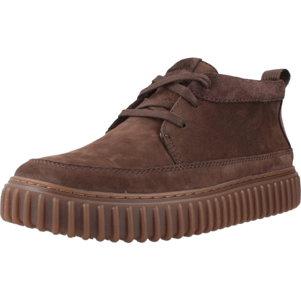 Kapcie CLARKS TORHILL HI Brązowy