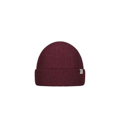 Barts Stonel Beanie Mütze dunkelrot Mann