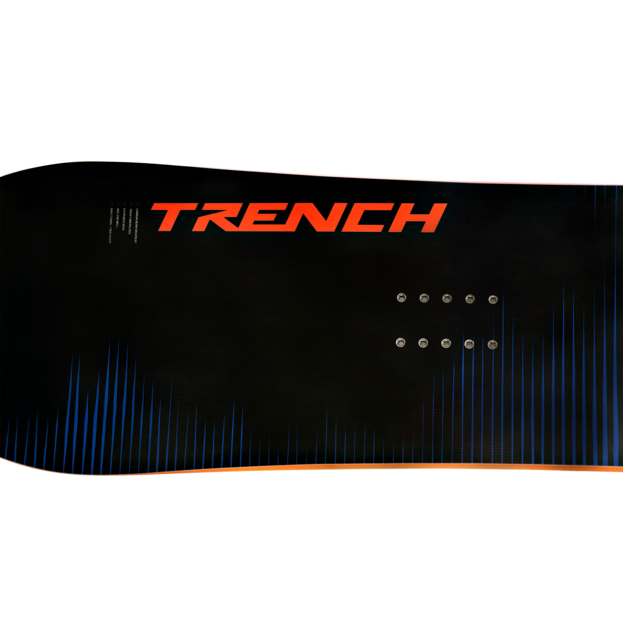 Raven Trench Navy/Orange 154 snowboard deszka 3/6