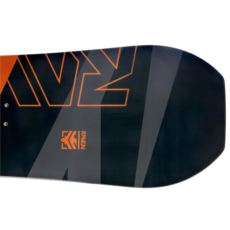 Placa snowboard RAVEN Barracuda Carbon, Portocaliu, Barbati