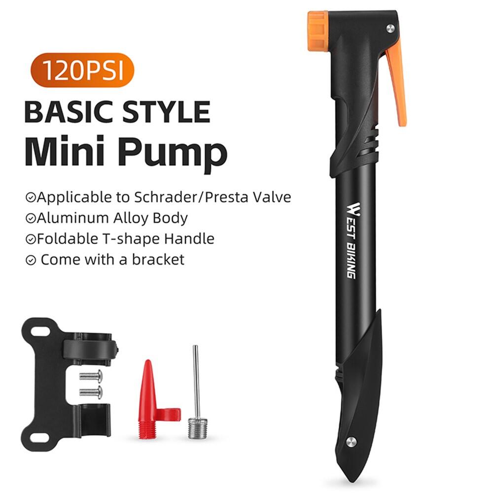 Mini Fahrradpumpe tragbar Basisversion 2/3