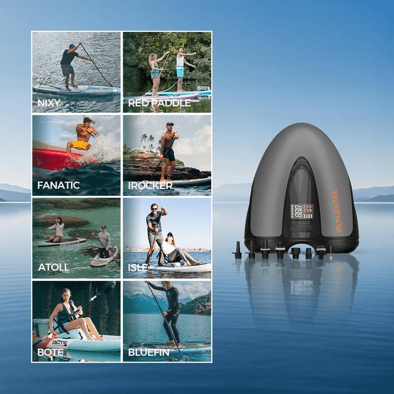 EVO SUP PUMP PRO – pompa SUP si auto, presiune pana la 45 PSI/3 bari, 8000 mAh