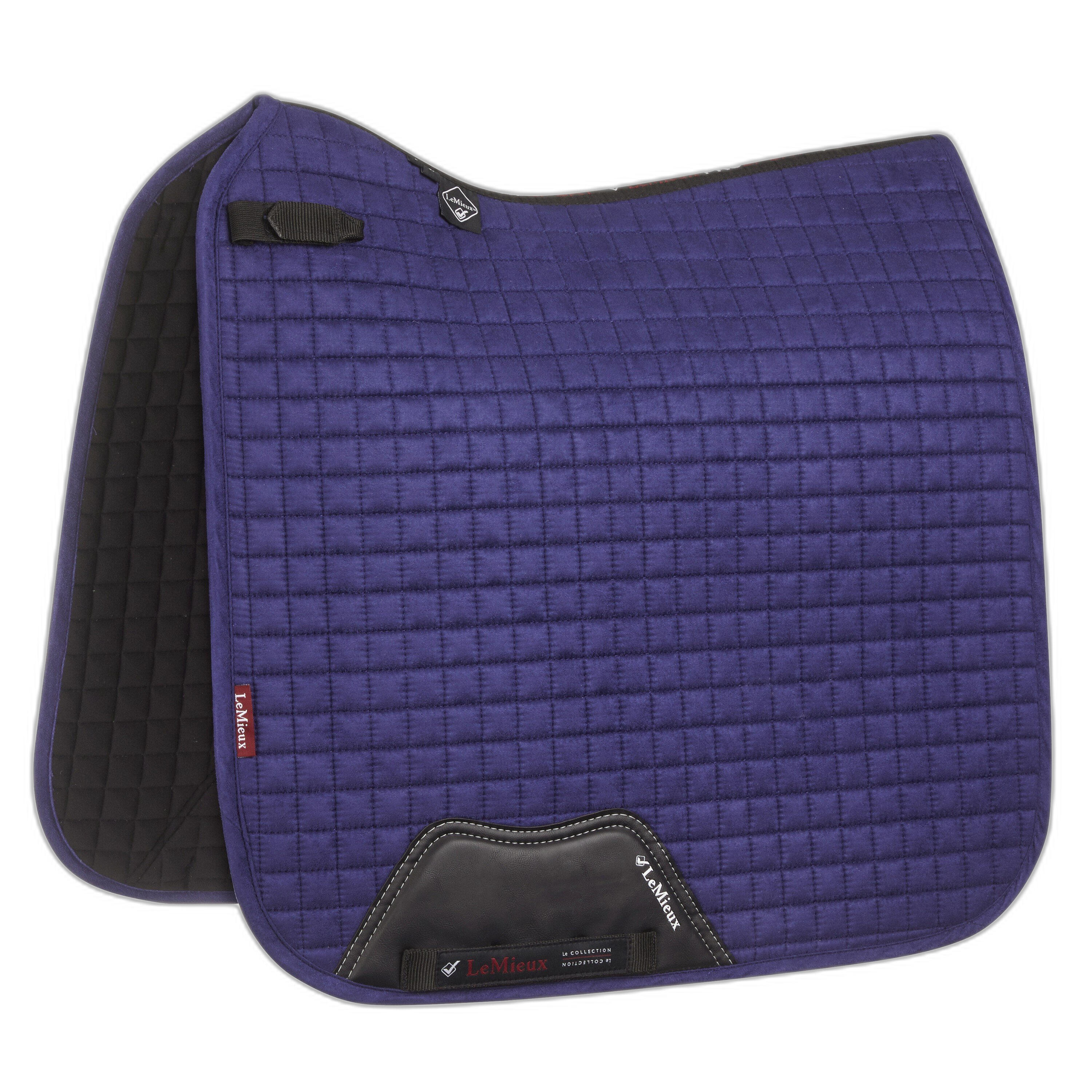 LeMieux Dressage SS25 Tapis de selle de luxe en daim Lagon Taille L
