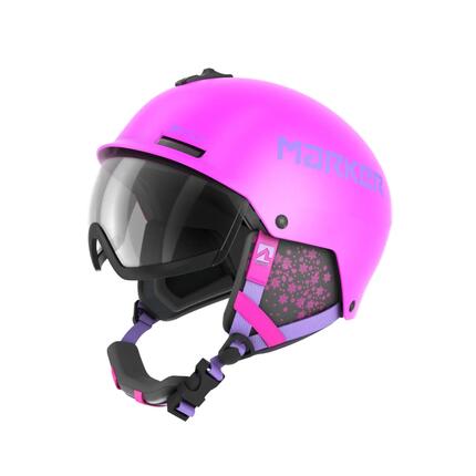 Skibril Helm Snow Vijo Roze Meisjes