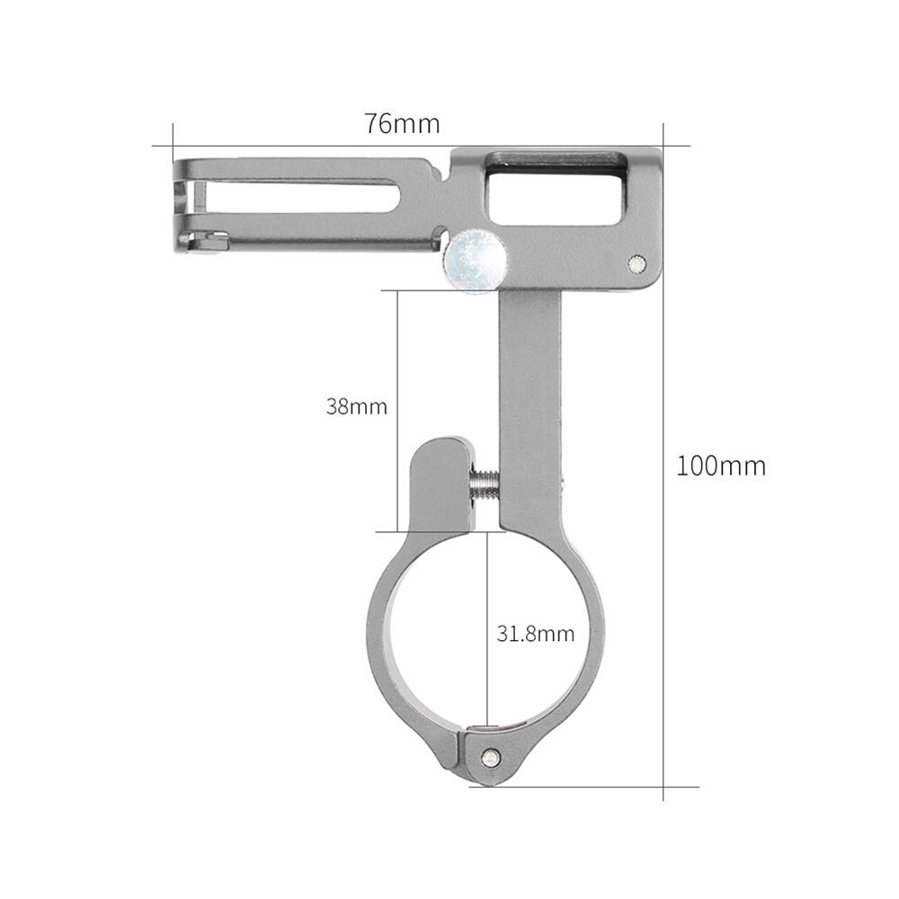 Supporto telefono bici/moto alluminio GUB P10 2/7