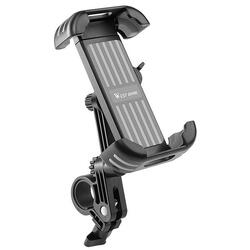 Support téléphone guidon vélo, trottinette, moto avec fixation
