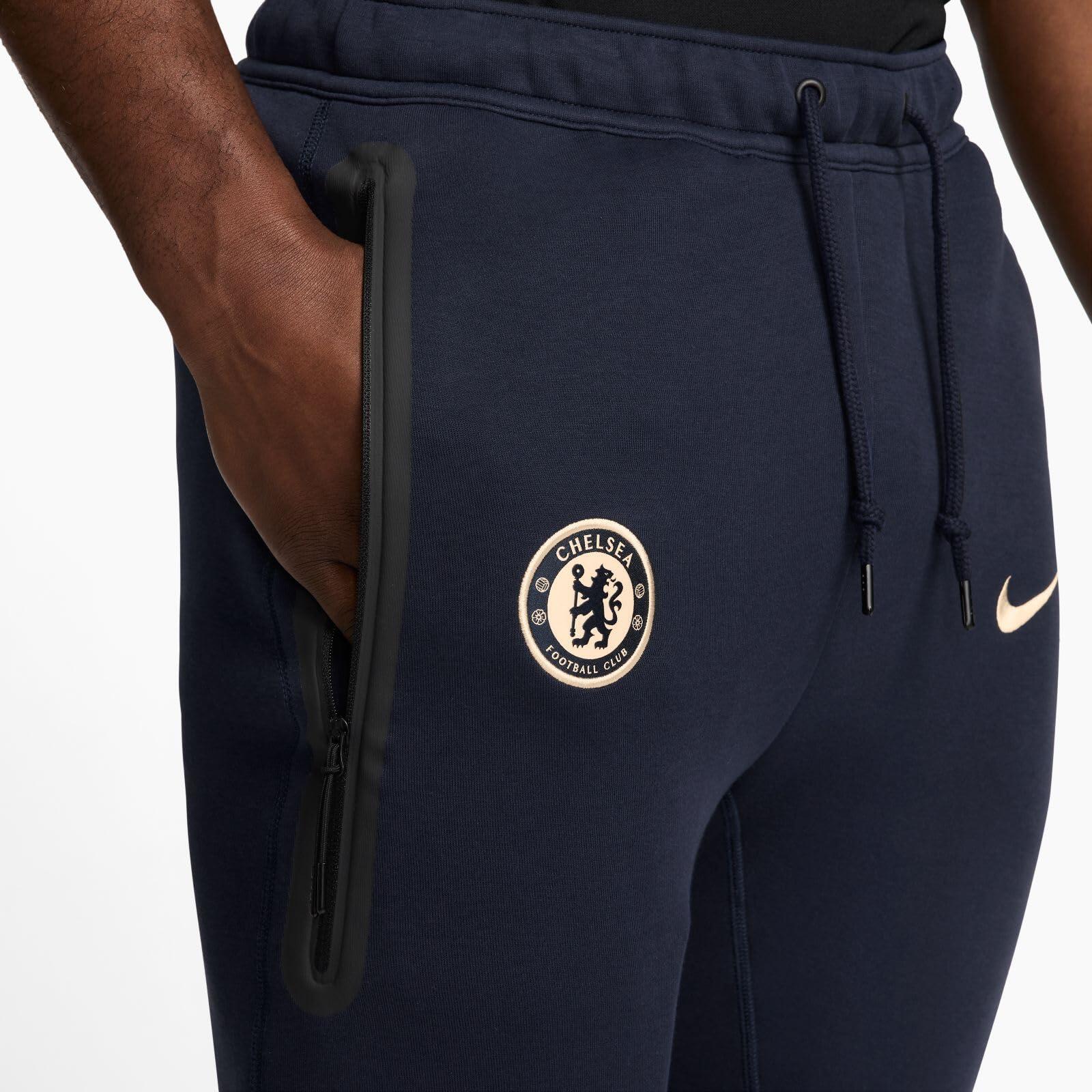 Pantaloni da Jogging Nike CFC Mnsw Tech FLC Obsidian/Guava Ice 2/4