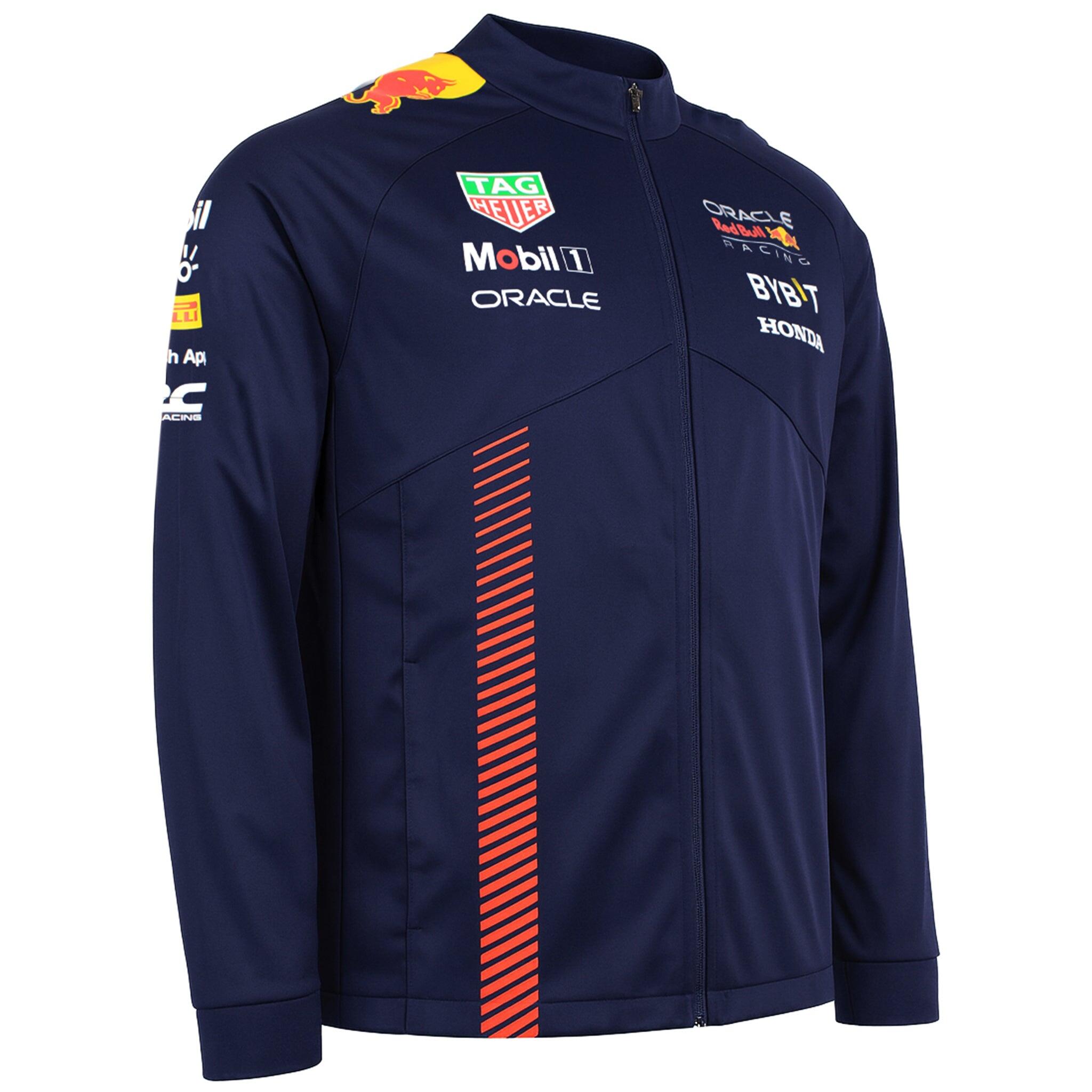 Oracle Red Bull Racing ネイビー × 1 L / ネイビー Castore Oracle Red Bull Racing Mens Navy Softshell Jacket | Decathlon