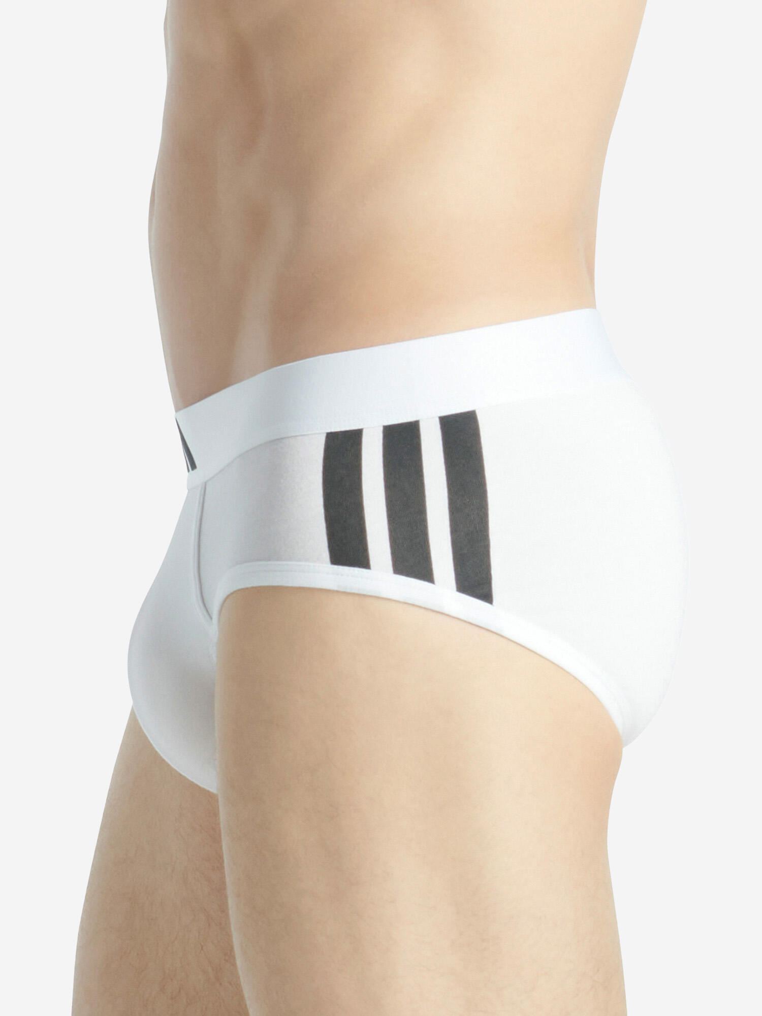 Training Slip klassisch Beinfreiheit Herren - Active Flex Cotton 3 Stripes mehrf 6/6