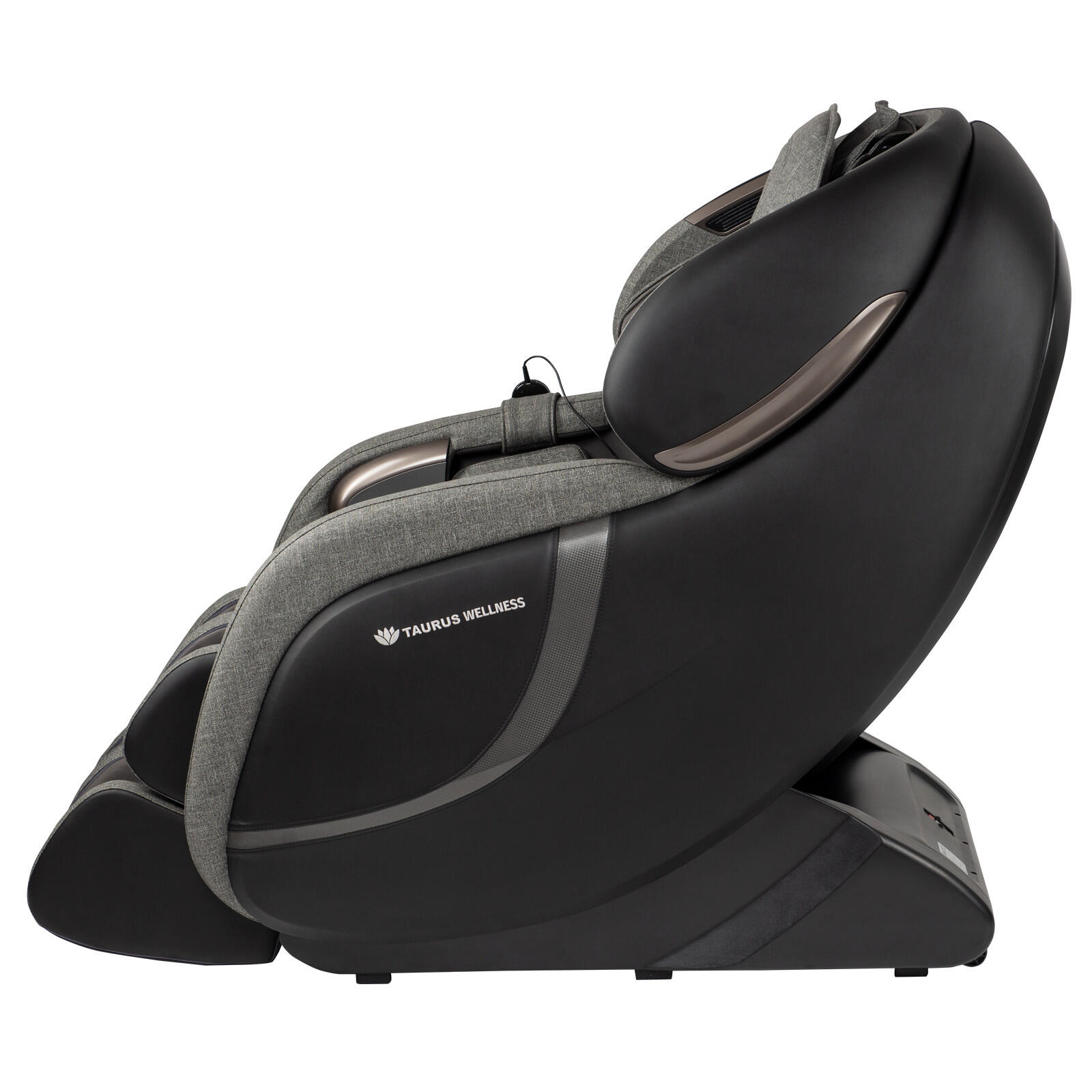 Taurus Wellness massagestoel XL zwart en grijs 2/4