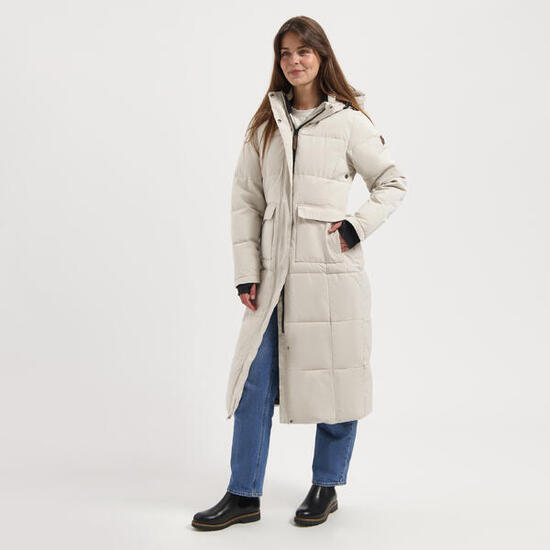 Franska Damen - Puffer Winterjacke - Wasserfest - Sand