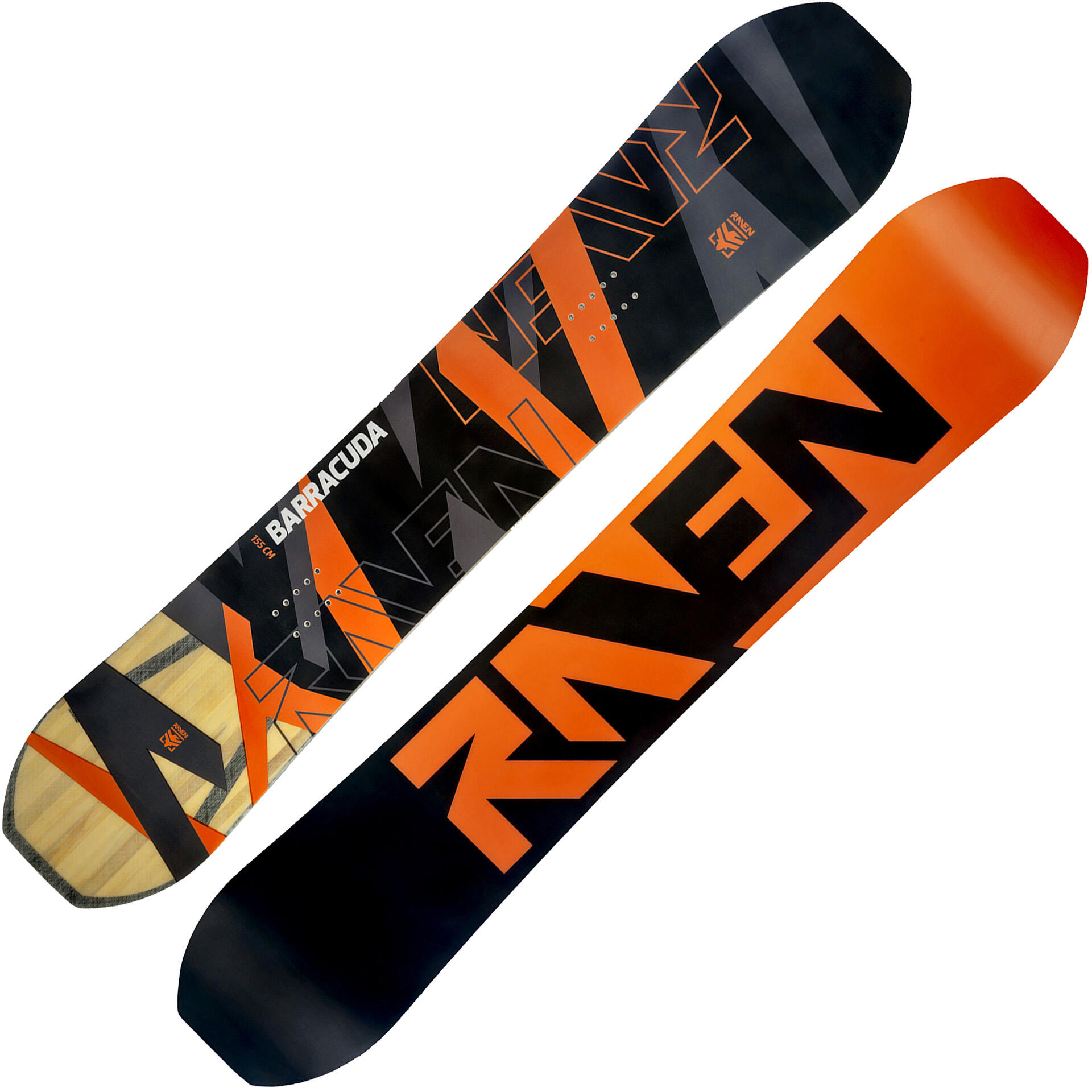 RAVEN Snowboard Raven Barracuda Carbon Orange