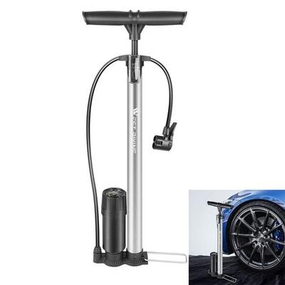 Voetpomp fiets 160 psi hoge druk met manometer