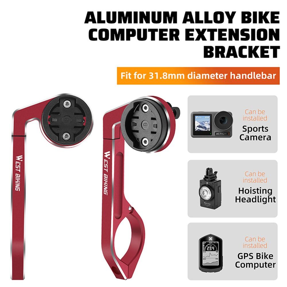 Fahrradcomputerhalter Aluminium Lenkerbefestigung 3/7