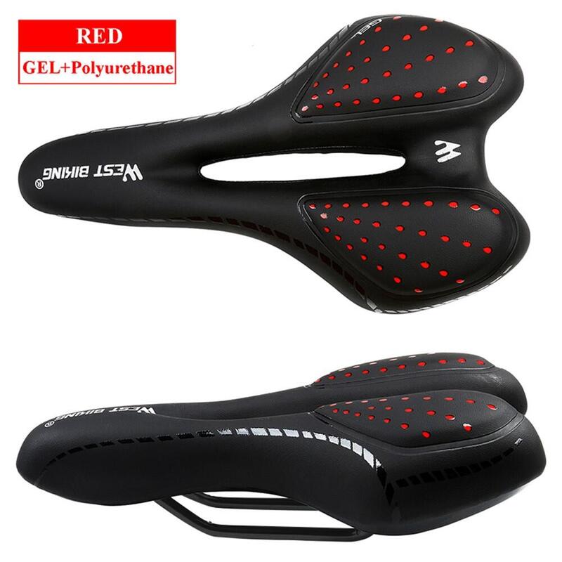 Perna șa bicicletă silicon moale respirabilă