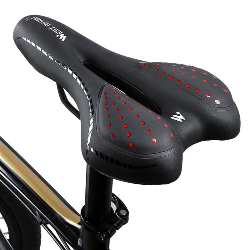 Perna șa bicicletă silicon moale respirabilă