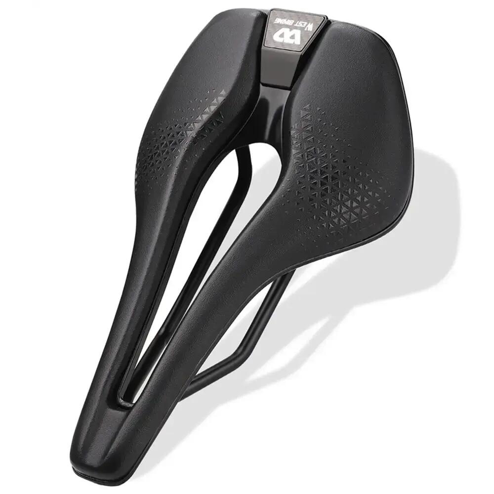 Breathable Short PU Bike Seat with Central Cutout