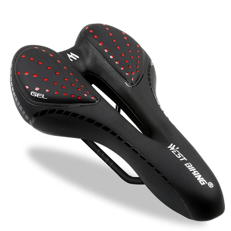 Perna șa bicicletă silicon moale respirabilă