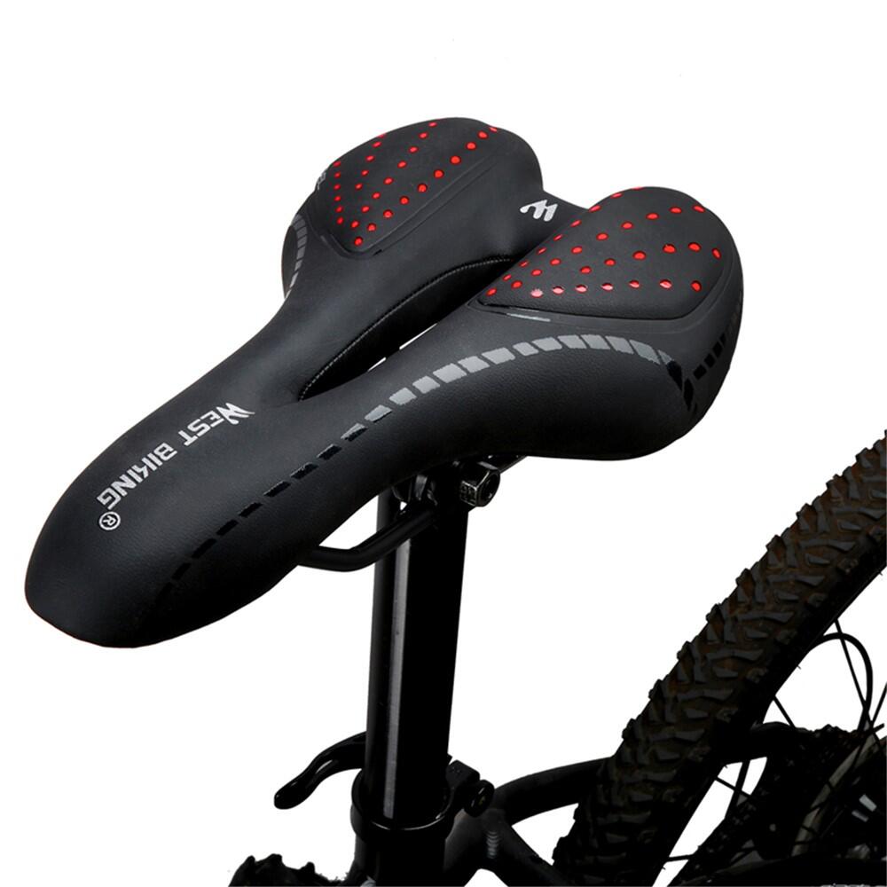 WEST BIKING Cuscino sella bici traspirante silicone morbido