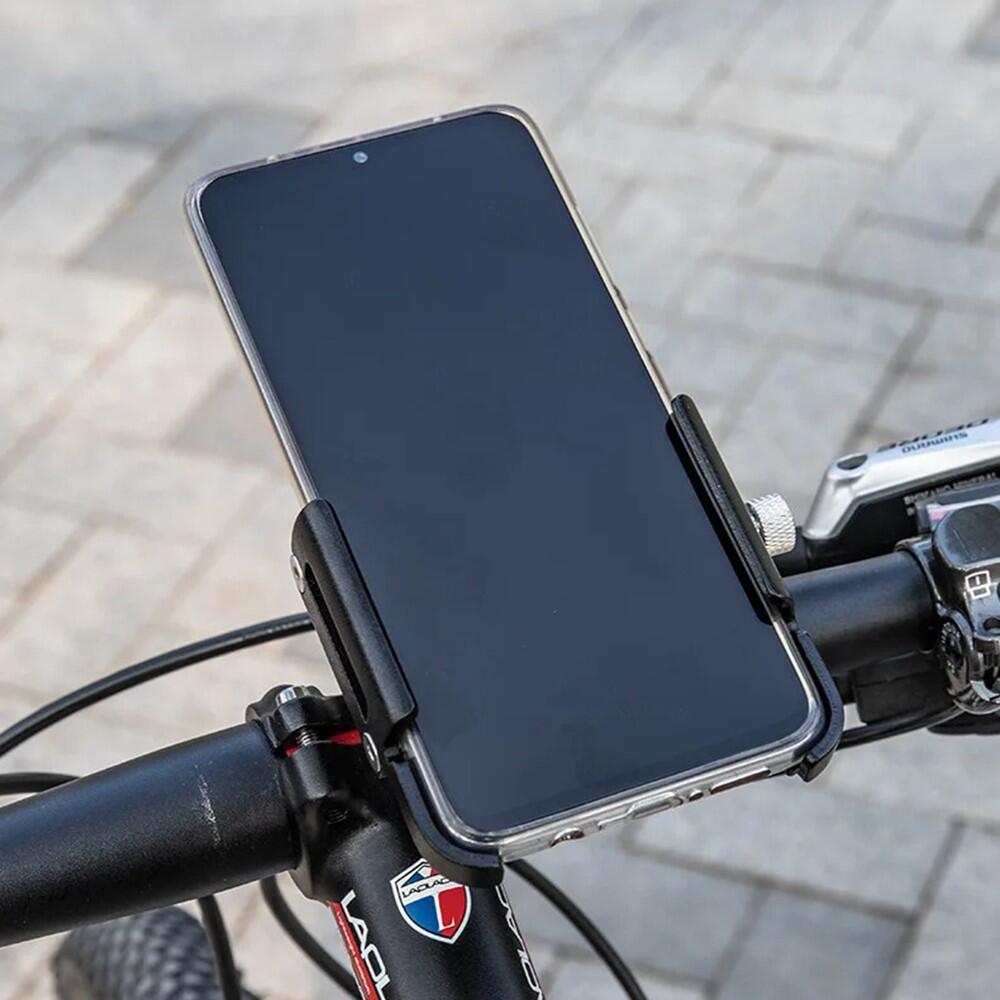 Supporto telefono bici alluminio GUB P30 manubrio 3/7