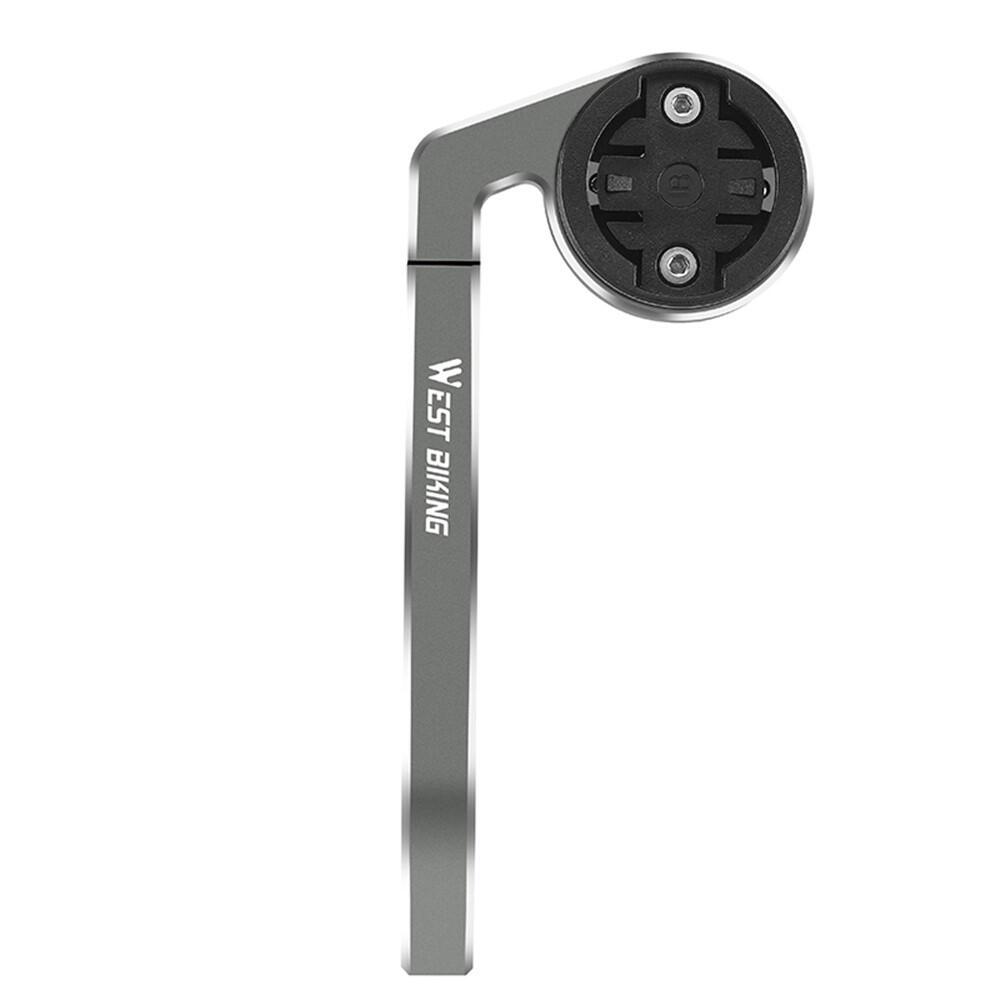 Support Ordinateur De Vélo Pour Guidon – Alliage Aluminium Léger 45g, Compatible F12/F/Most, Avec Support Caméra, Noir