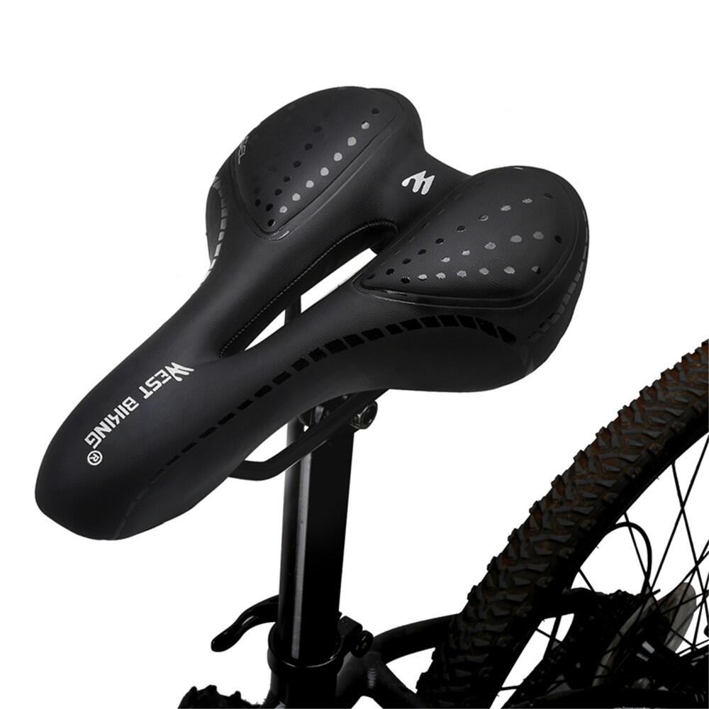 WEST BIKING Cuscino sella bici traspirante silicone morbido