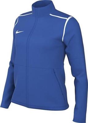 Nike repel park20 dames soccer jacket royal blue/white maat s