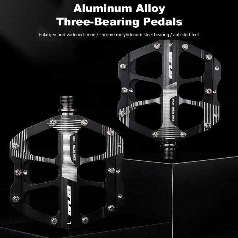 Pereche pedale aluminiu MTB 3 rulmenți