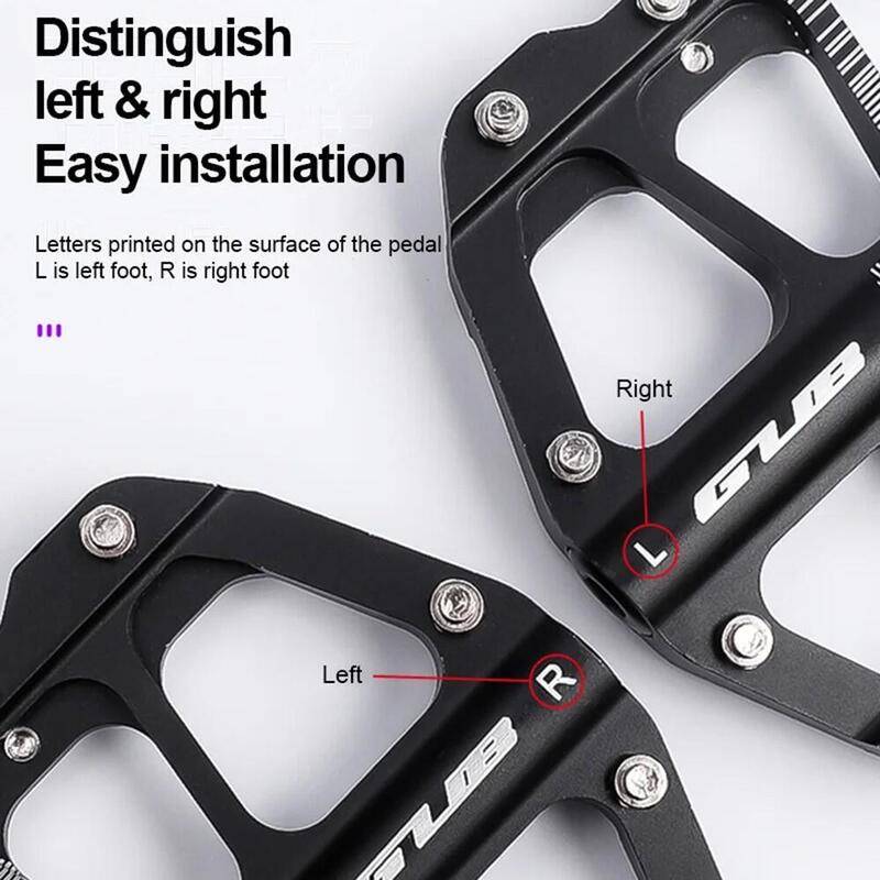 Pereche pedale aluminiu MTB 3 rulmenți