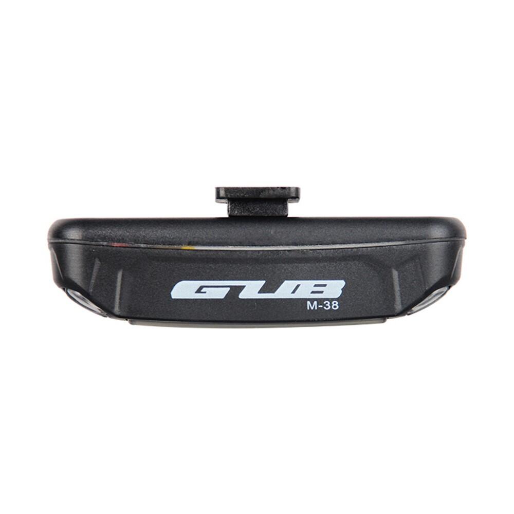 Luz traseira bicicleta LED 3 cores USB recarregável 4/7