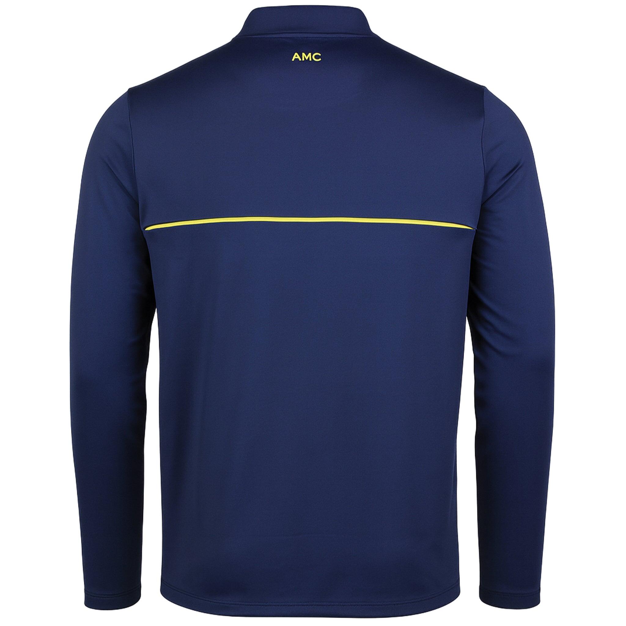 Castore AMC Core Mens Navy Midlayer Tennis Top | Decathlon