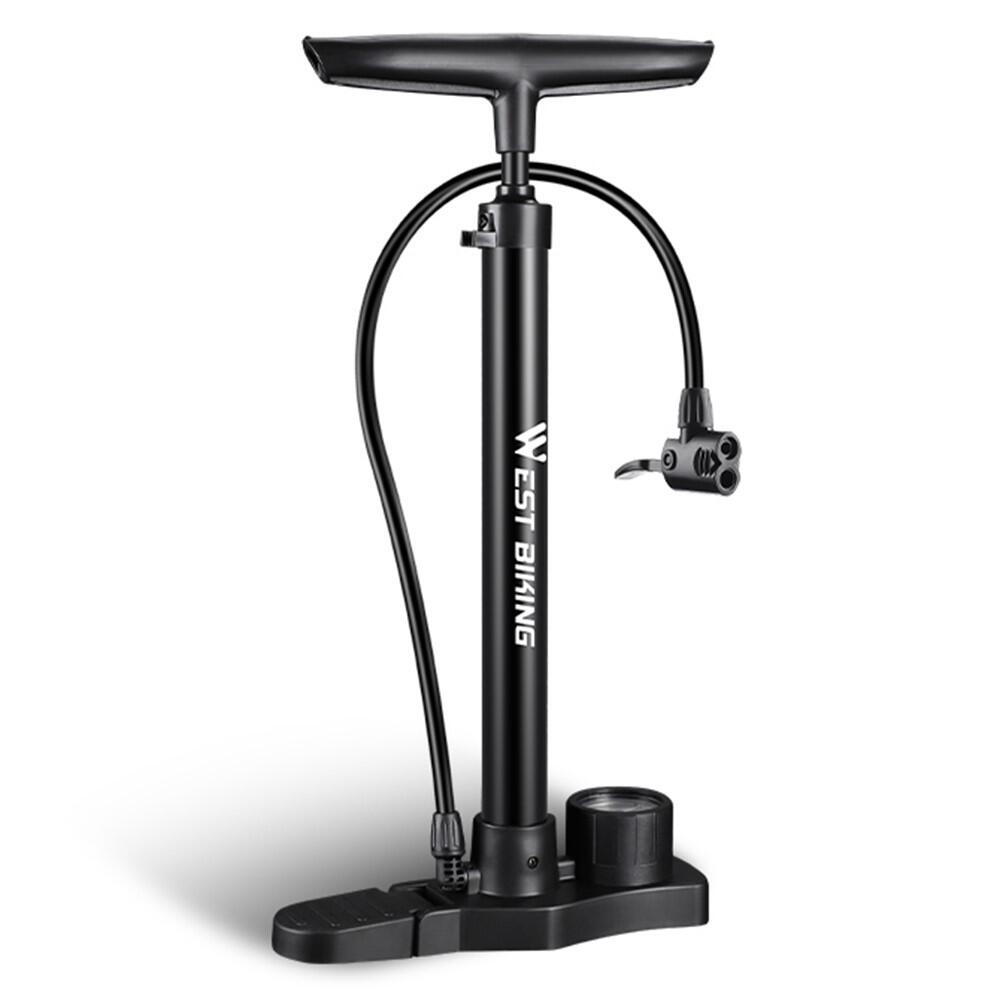Pompka rowerowa 160 PSI wysokociśnieniowa z manometrem do roweru 2/7