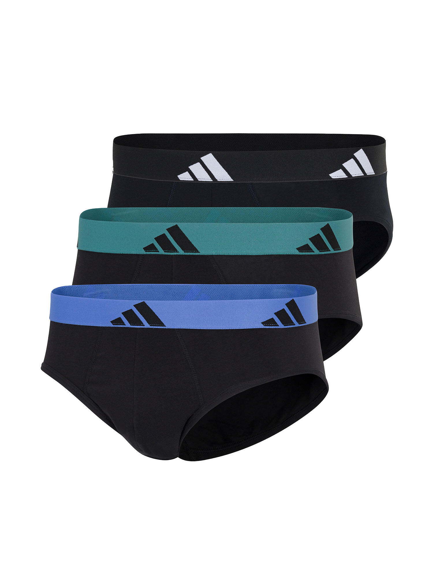 ADIDAS Slip klassisch Beinfreiheit Herren - Active Flex Cotton schwarz