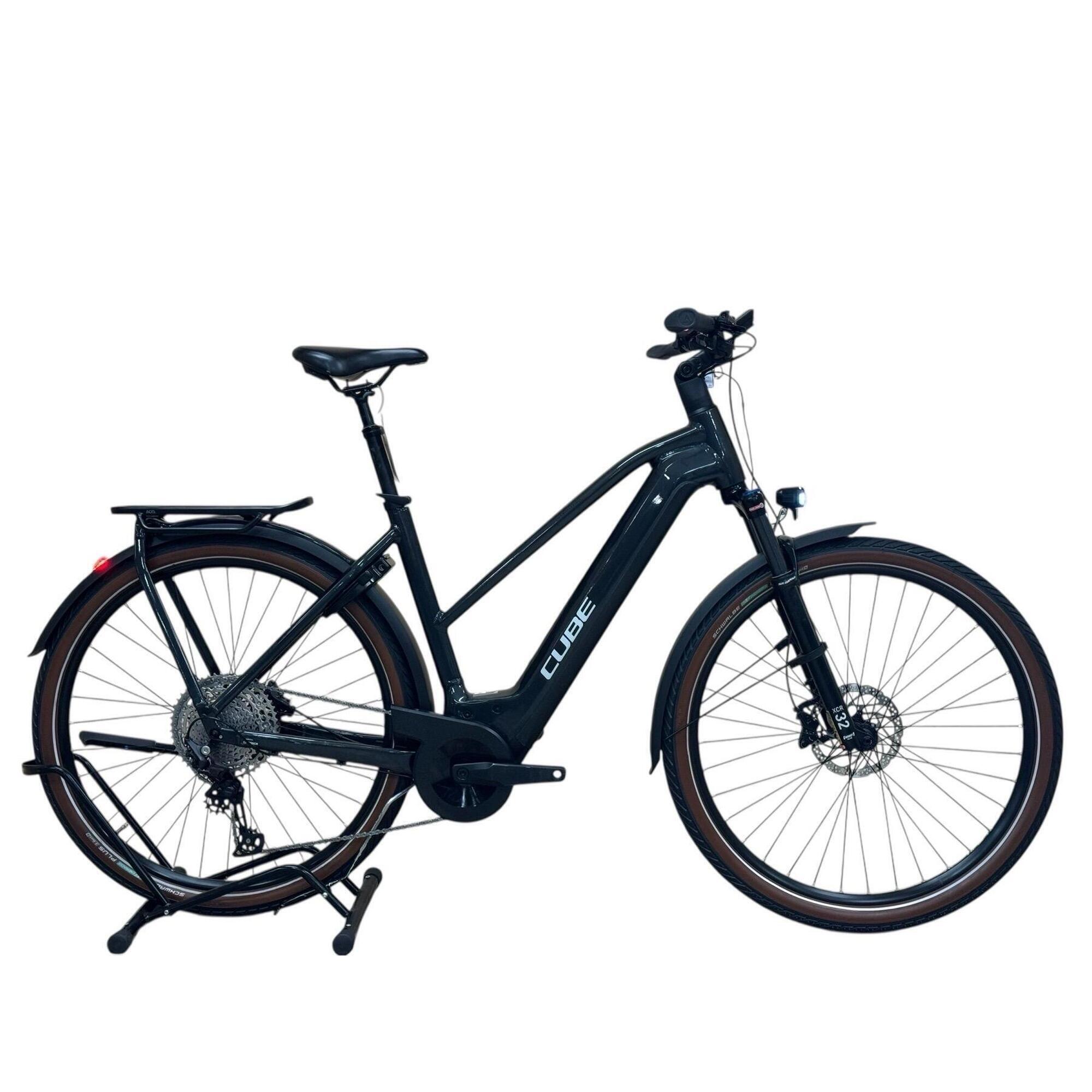 Cube - Reconditionné - Vélo Électrique Cube Kathmandu Hybrid Exc 750 - Comme Neuf - Vélo Ville - Noir - Decathlon