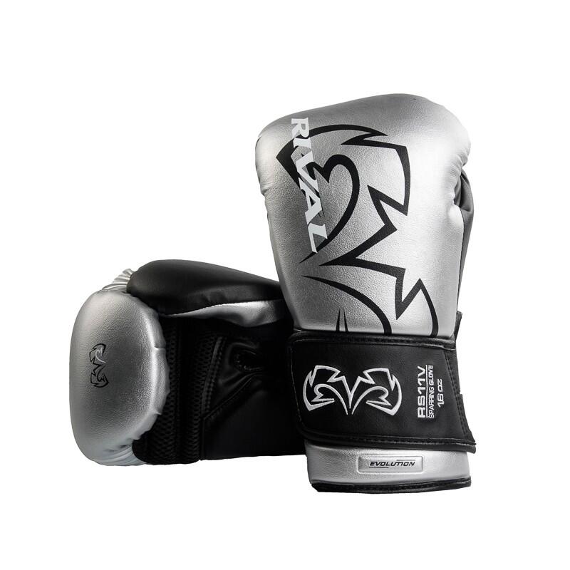 Rękawice Bokserskie Rival Sparingowe RS11V Srebrne 14oz 2/7