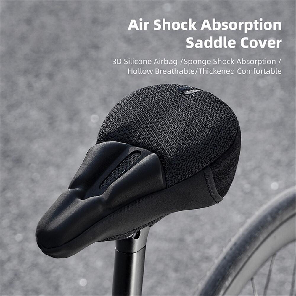 Housse de selle vélo silicone 3D amortissante et respirante 6/7