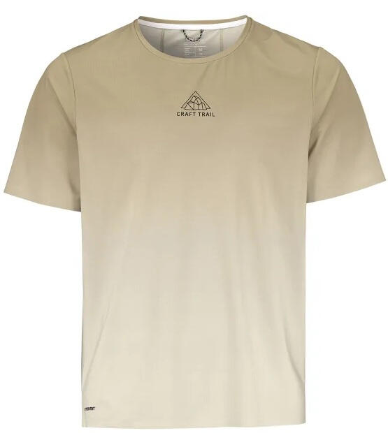 T-shirt trail Craft Pro Trail SS Tee 2 Beige homme, léger et respirant 1/1
