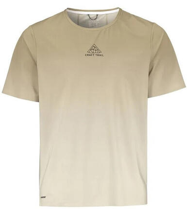 T-shirt trail Craft Pro Trail SS Tee 2 Beige homme, léger et respirant
