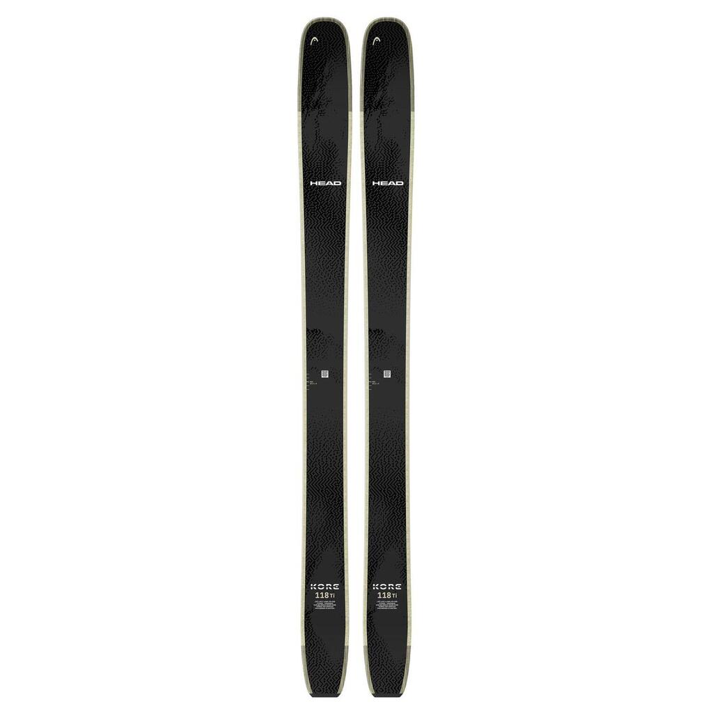 Head KORE 118 Ti Men's Black Skis without bindings