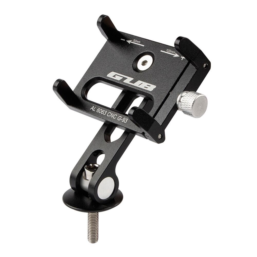 Suport telefon ghidon bicicleta alu 4 gheare 270° fixat