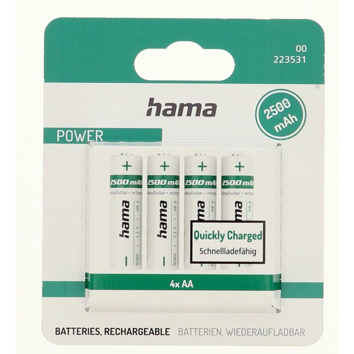 Pilas Recargables HAMA 00223531 AA 2/2