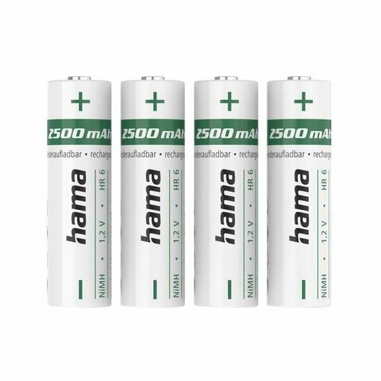 Piles Rechargeables HAMA 00223531 AA