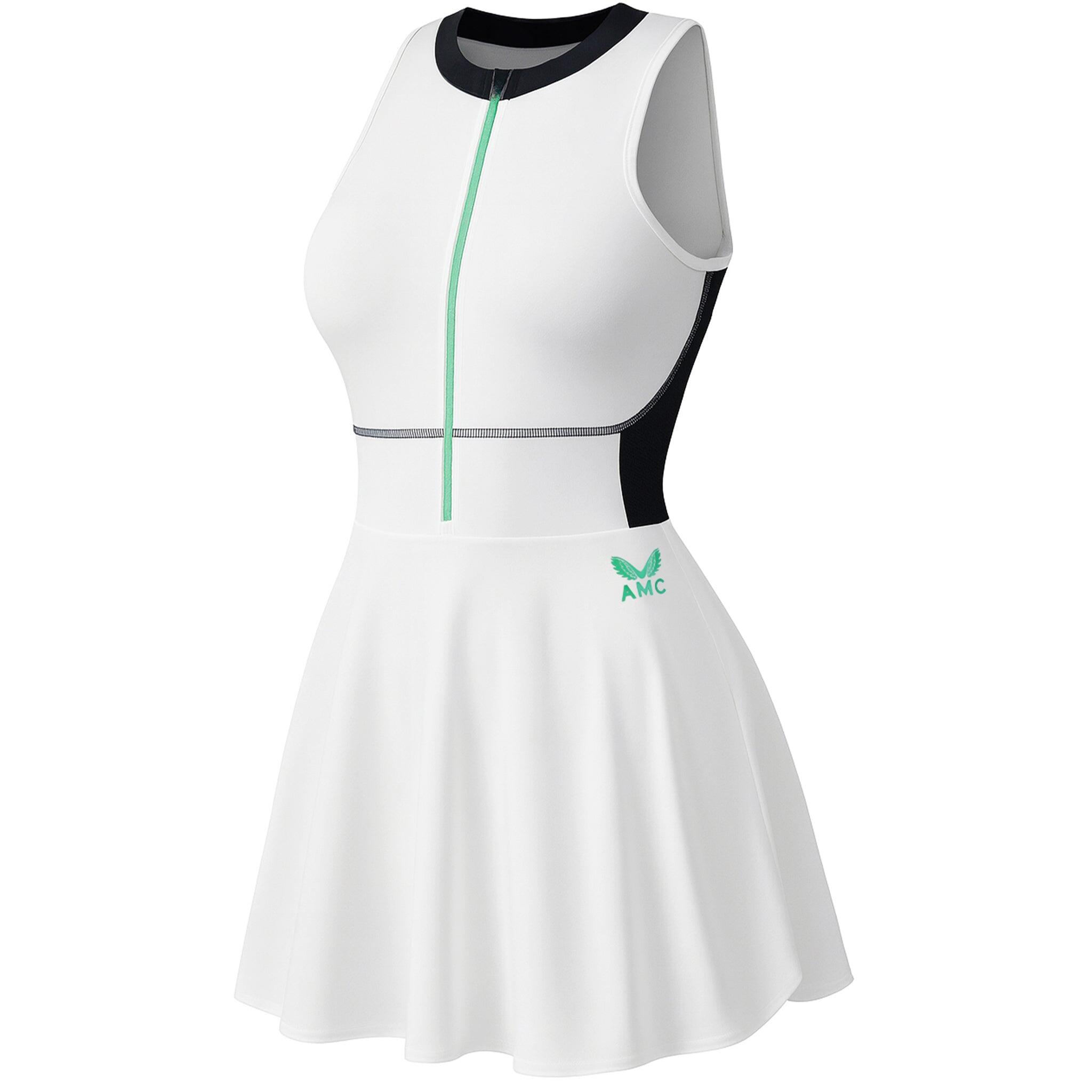 Castore AMC Womens White Tennis Dress | Decathlon