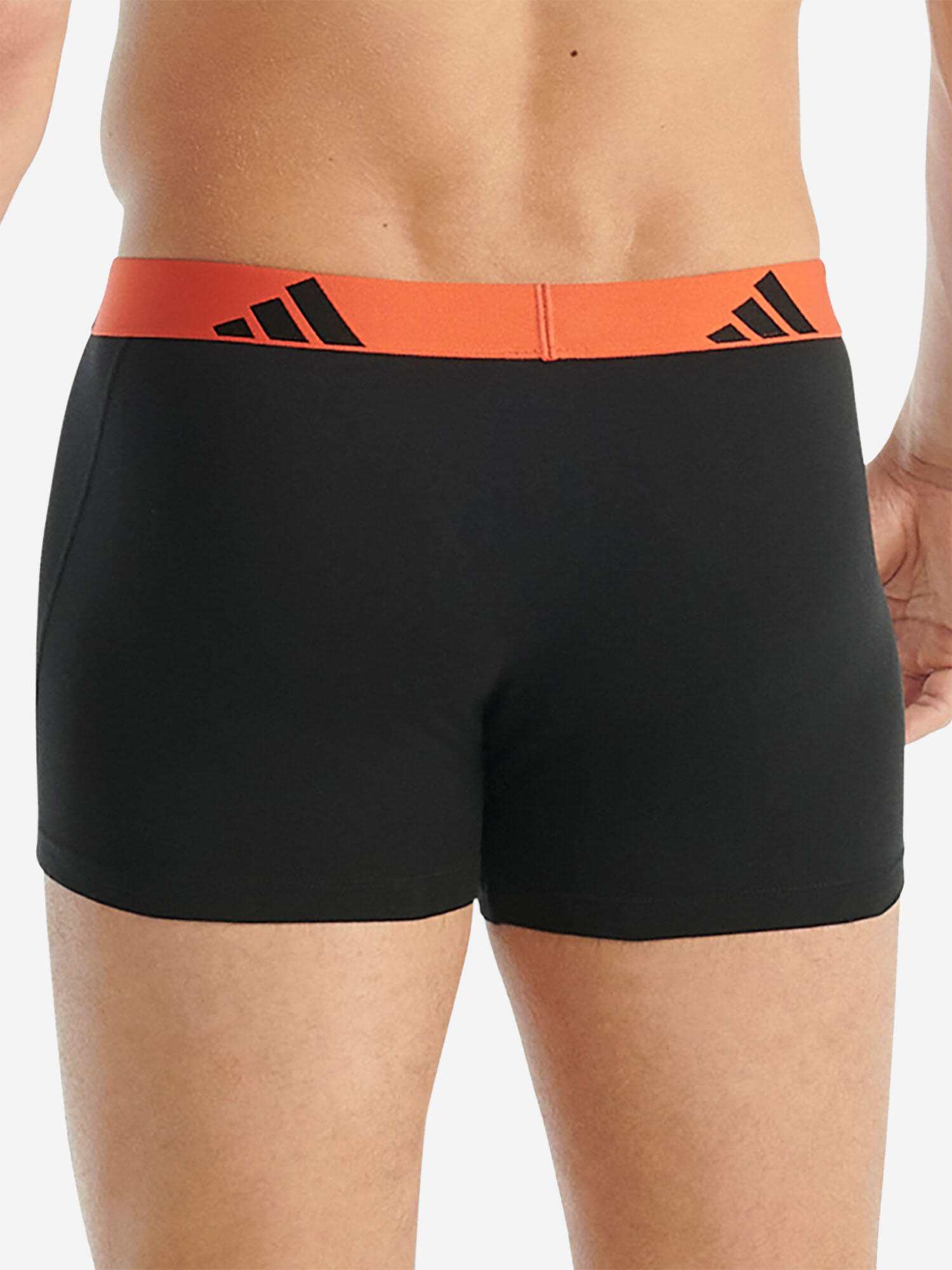 Trunk eng anliegende Boxershorts Herren - Active Flex Cotton schwarz 4/7
