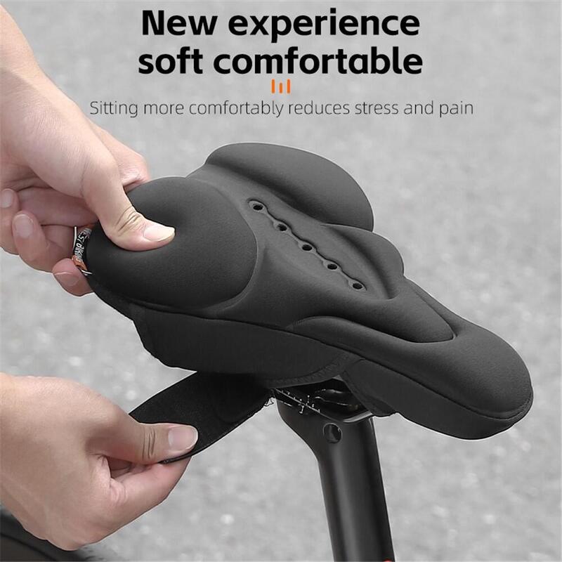 Husă șa bicicletă silicon+lycra+burete antișoc
