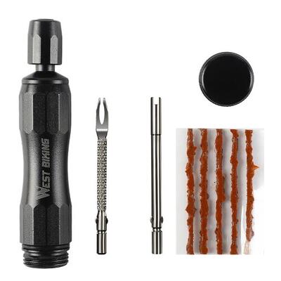 Mtb tubeless banden reparatieset draagbaar aluminium