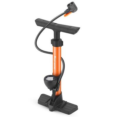 Fietspomp hoge druk 160 psi metaal met manometer