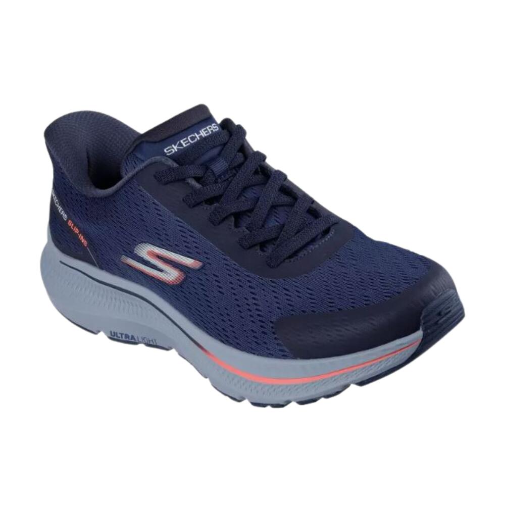 SKECHERS GO RUN CONSISTENT 2.0- Wordview. Navy 220880/NVY. Ténis desportivos par 3/4