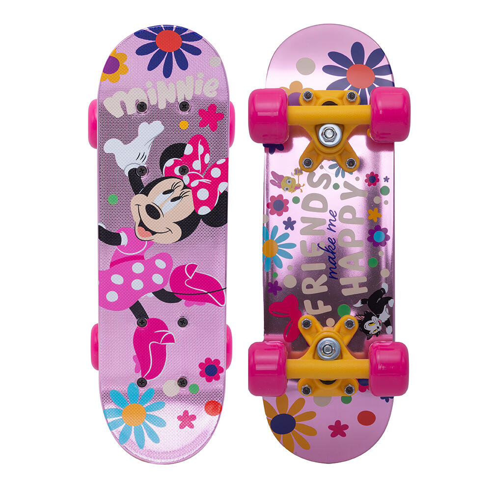 Seven - Mini Skateboard Minnie Mouse 17 X 5 Pouce - Skateboard Complet - Rose - Decathlon